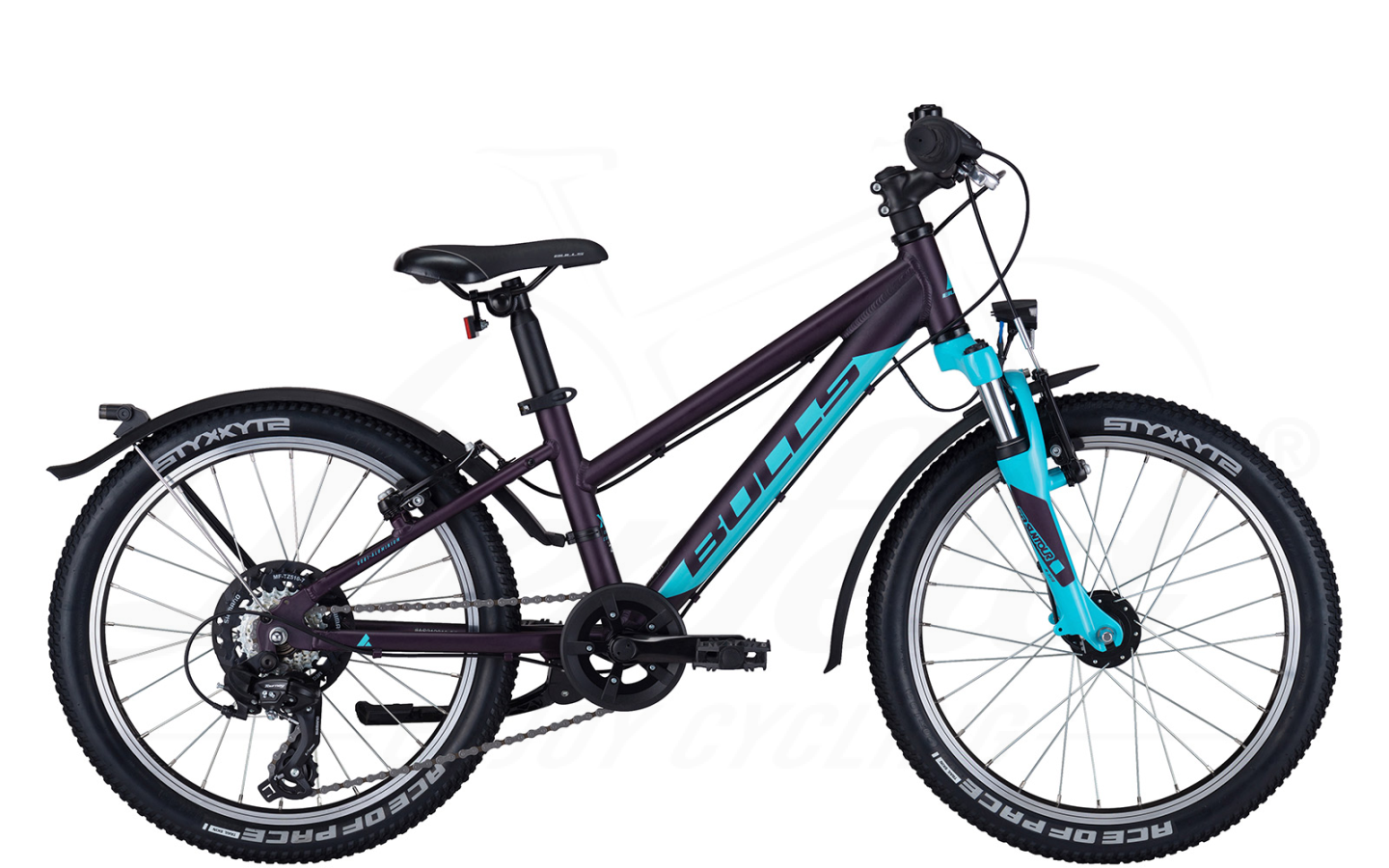 Bulls Tokee Street 20-7 Trapez Dark Purple Matt 3 Bulls Tokee Street 20-7 Trapez Dark Purple Matt