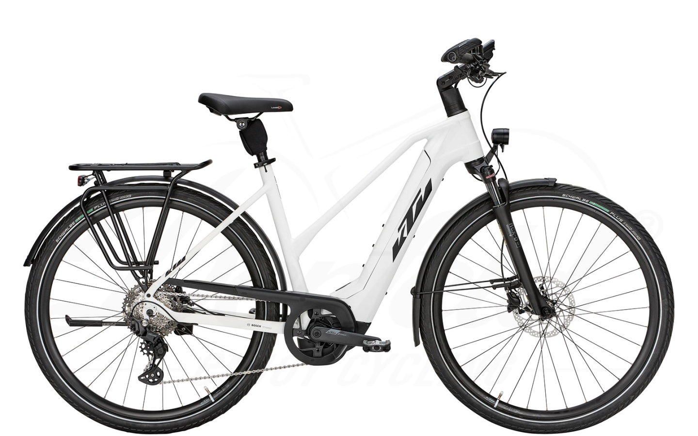 KTM Cento 10 Plus Trapez 750Wh White Matt 3 KTM Cento 10 Plus Trapez 750Wh White Matt